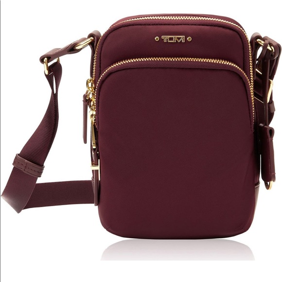 Tumi Bags Tumi Voyageur Cordovan Ruma Crossbody Nylon With Leather